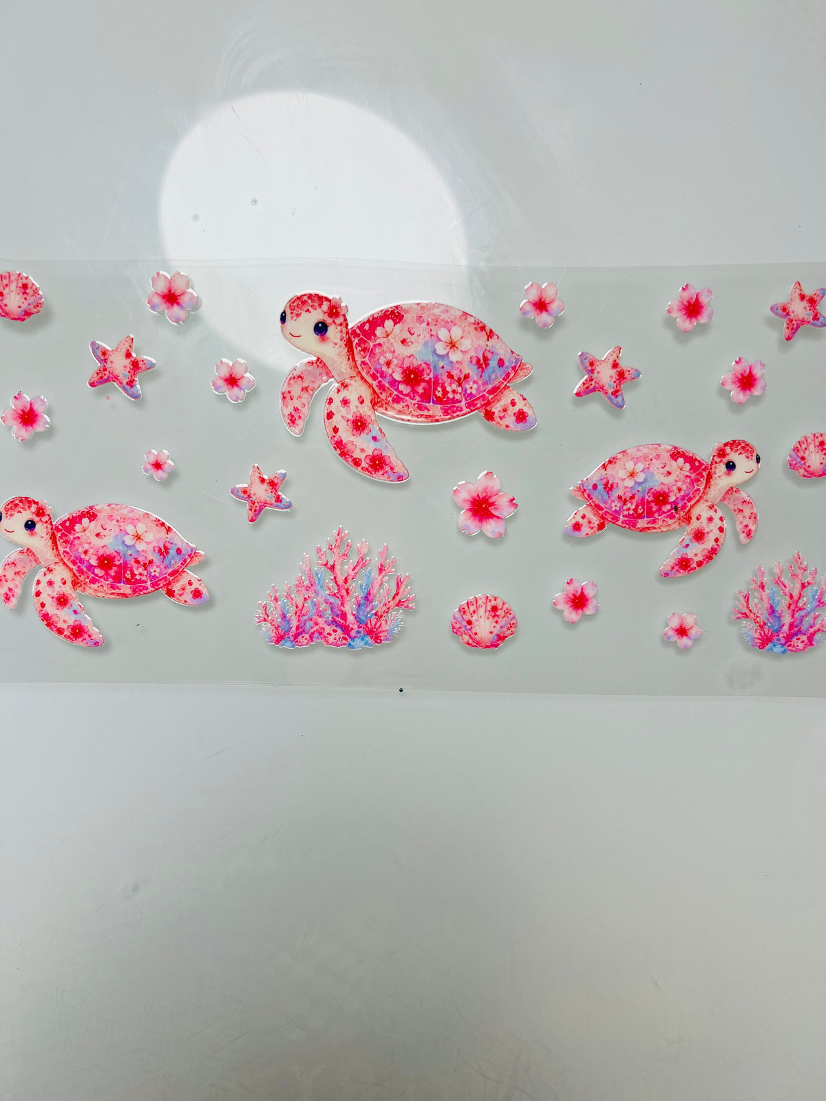 3259-Pink Turtles