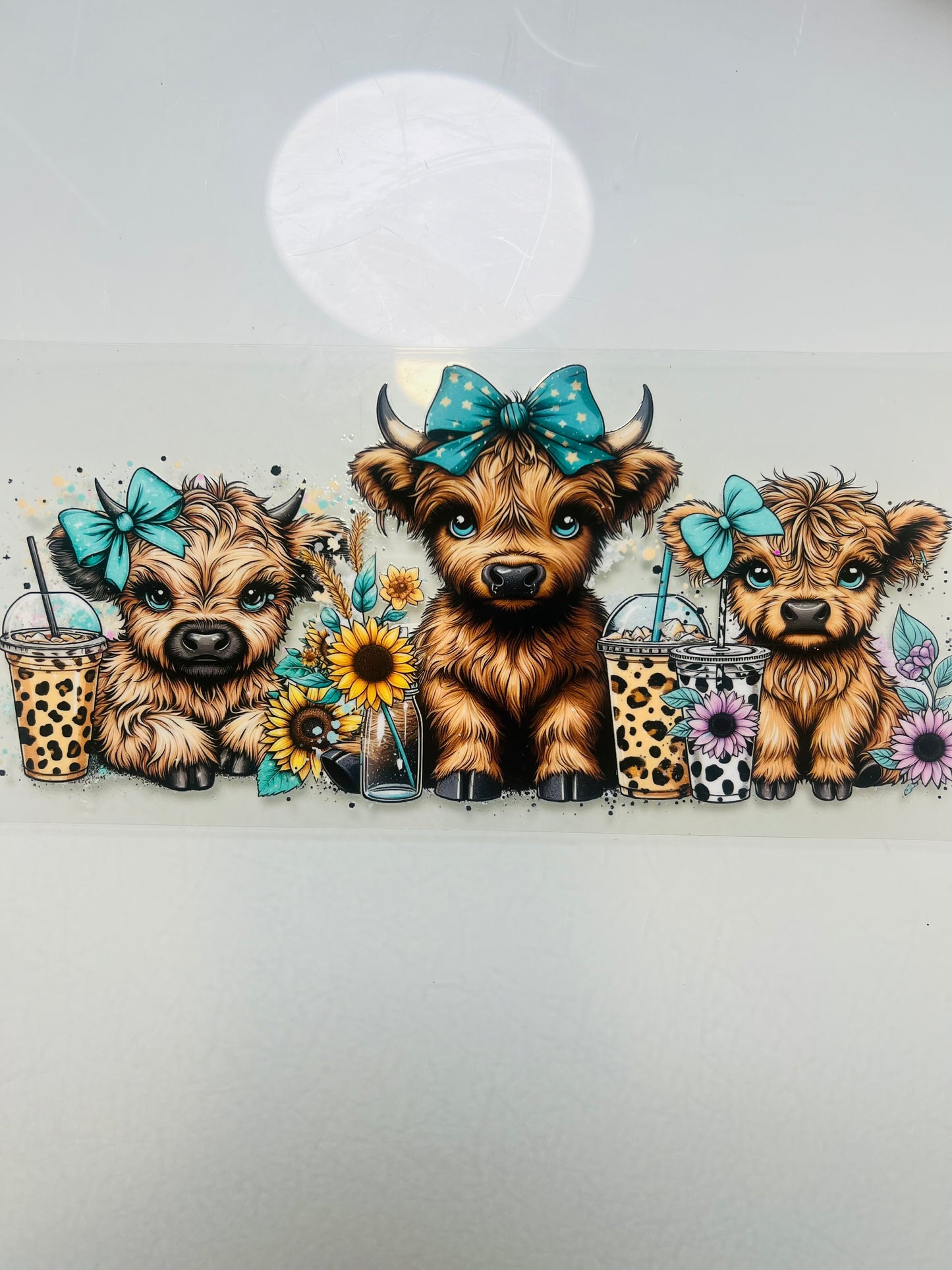 3063-Flower Cows & Coffee