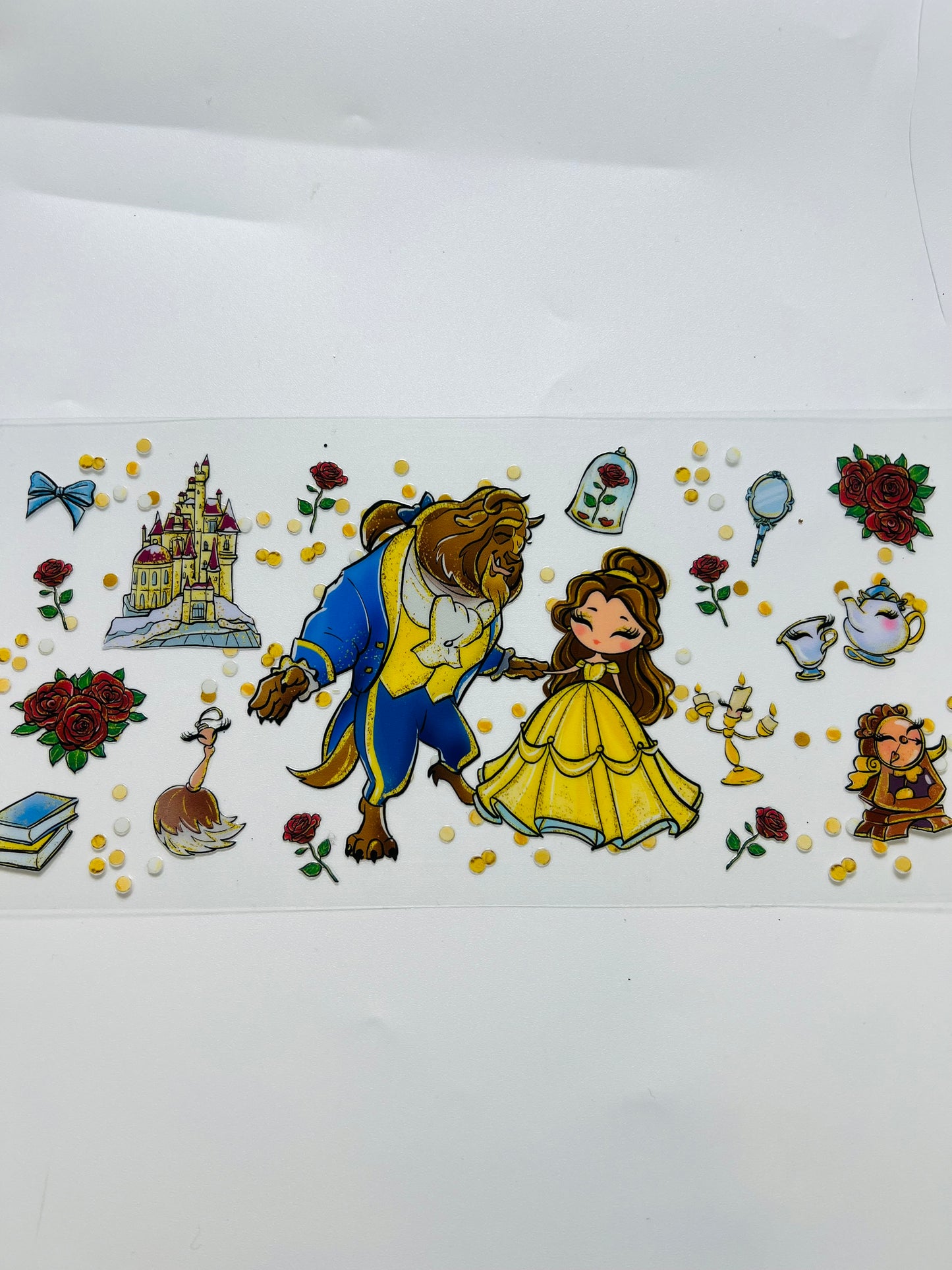 3009-Yellow Princess and Beast