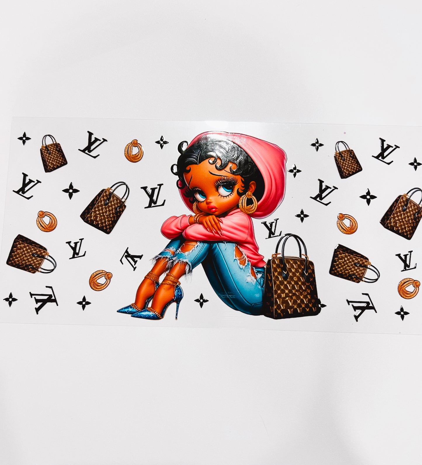 2871-Designer Betty in Hoodie