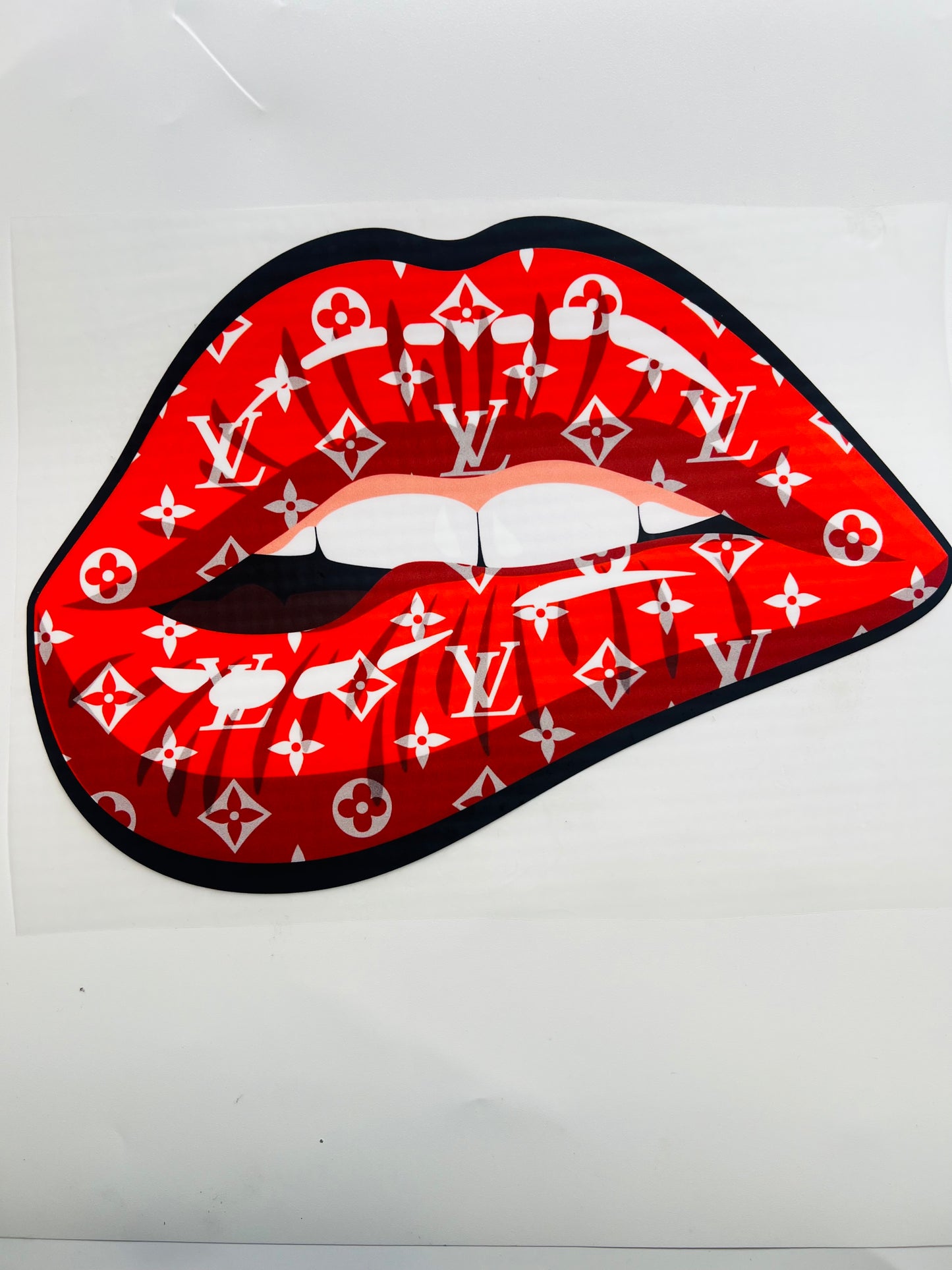 636-Red Designer Lip Bite