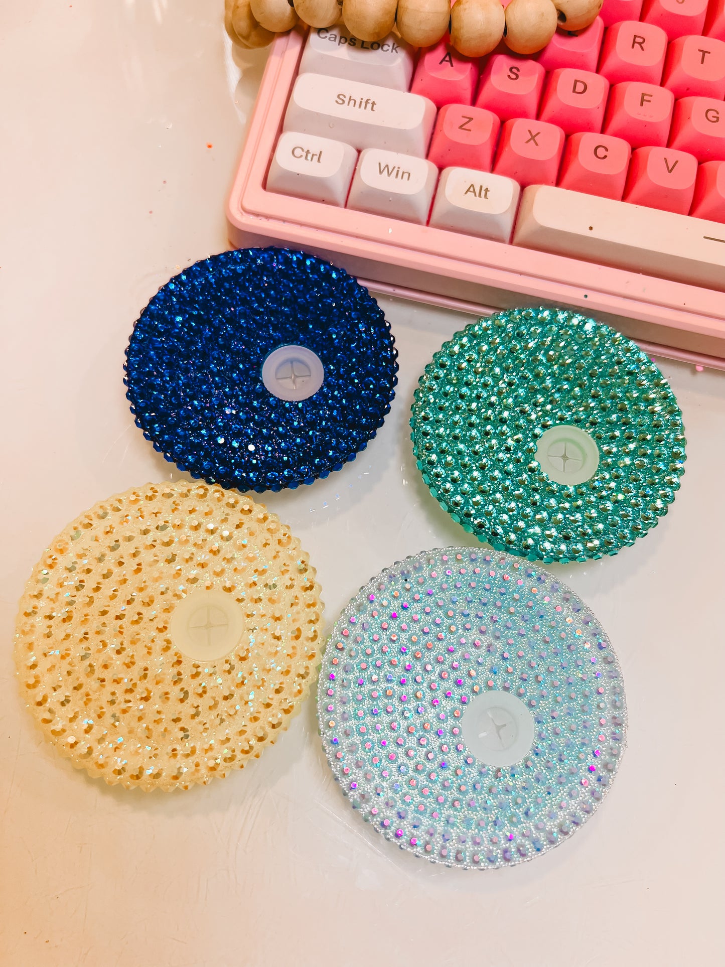 Rhinestone Lid
