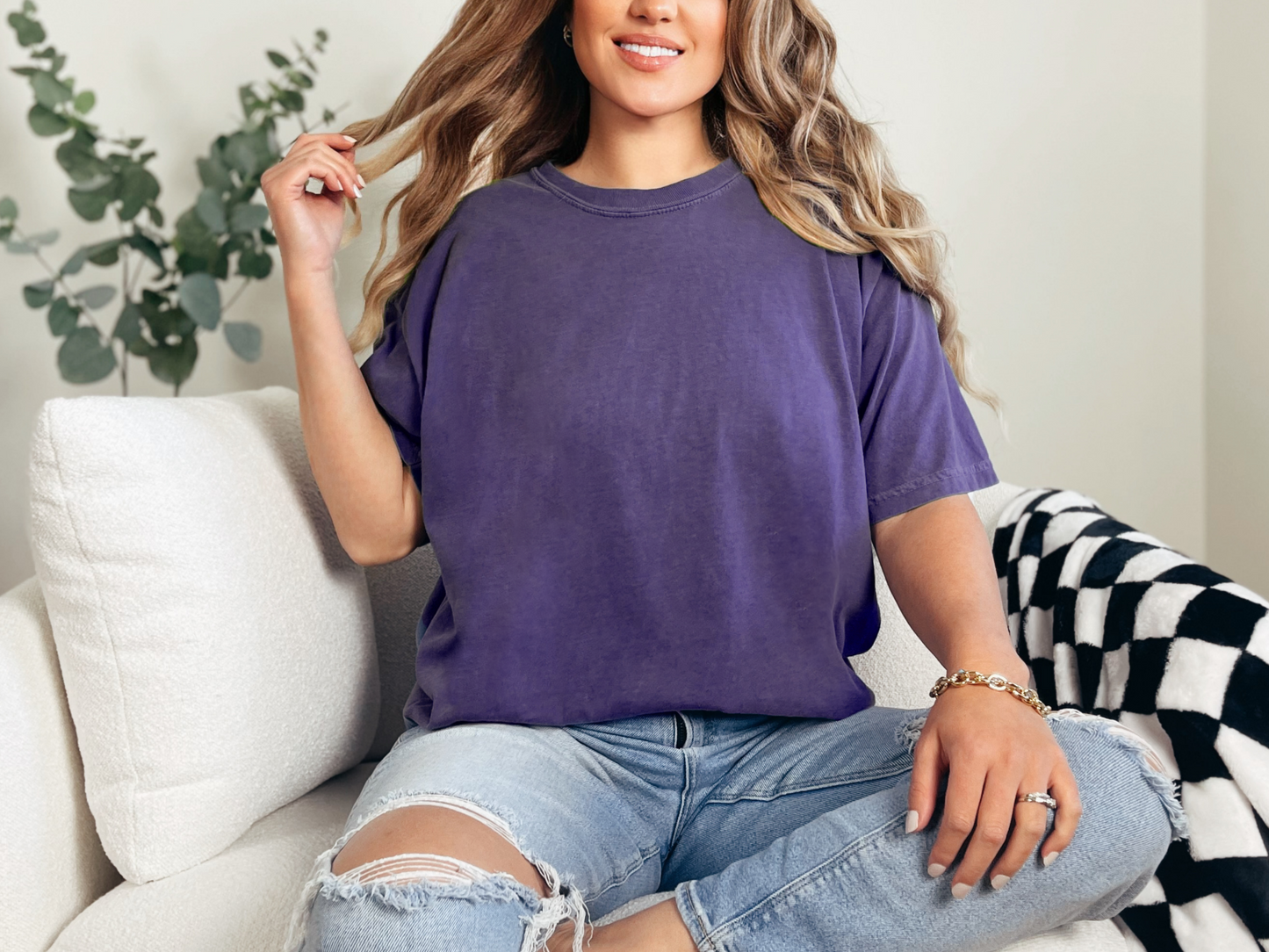 Grape Comfort Colors Shirt
