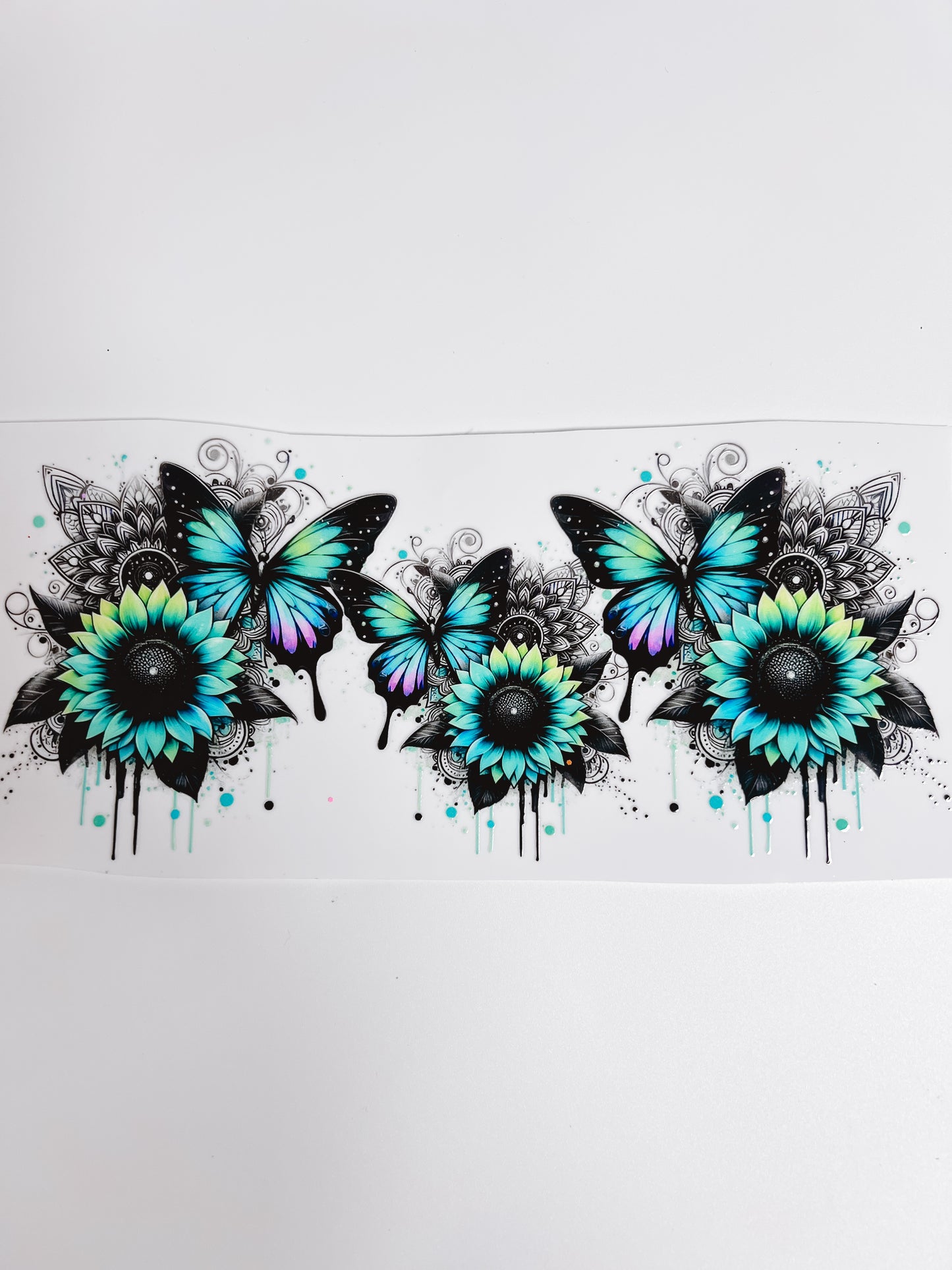 #2065-Butterflies and Flowers