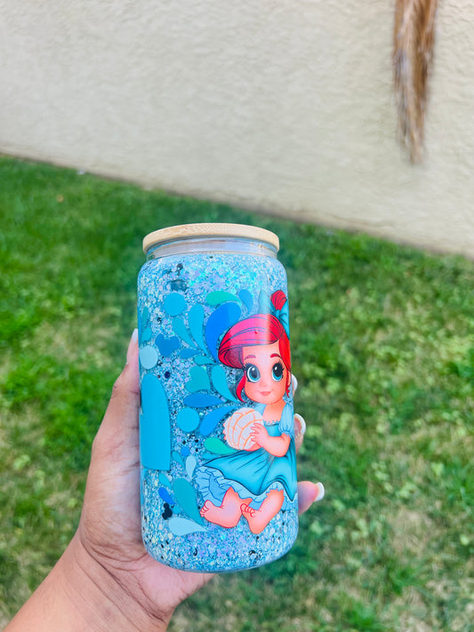 Baby Princess Snow Globe tumbler