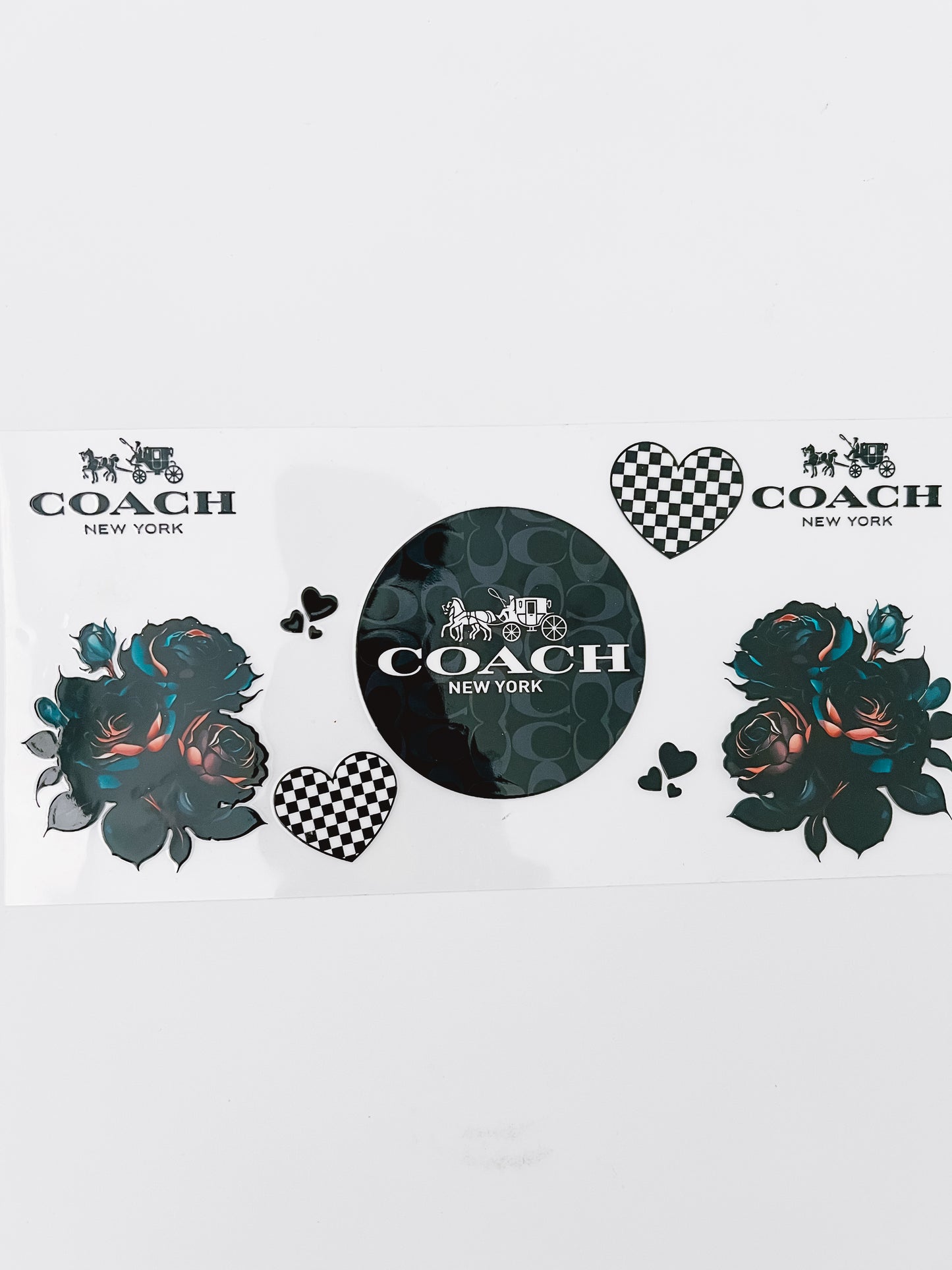 2922-Designer Black Rose