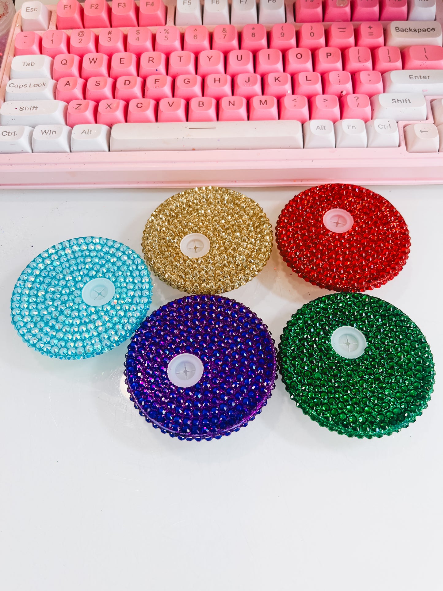 Rhinestone Lid