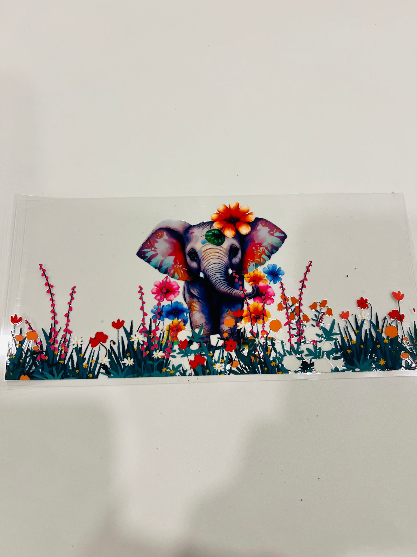 2586-Floral Elephant