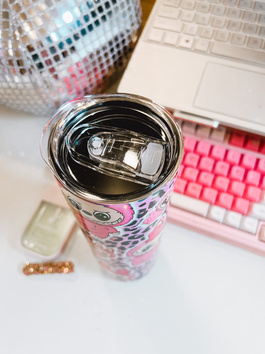 Pink Labubu Tumbler