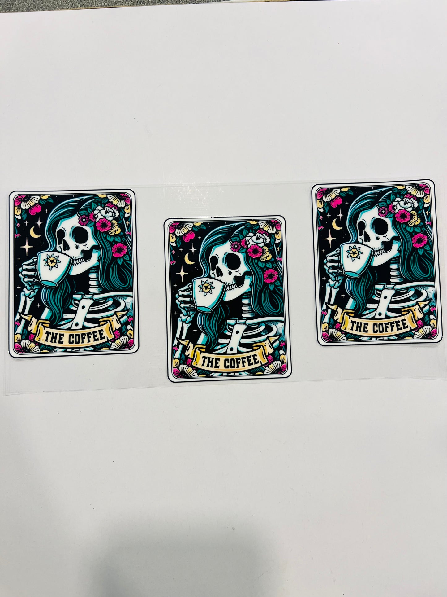 2233-Coffee Tarot Card
