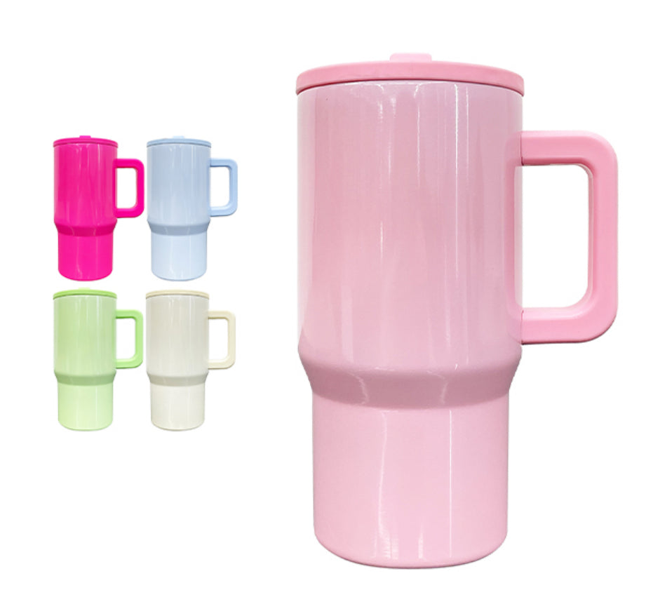 20oz Stainless Steel Tumblers w/ Handle