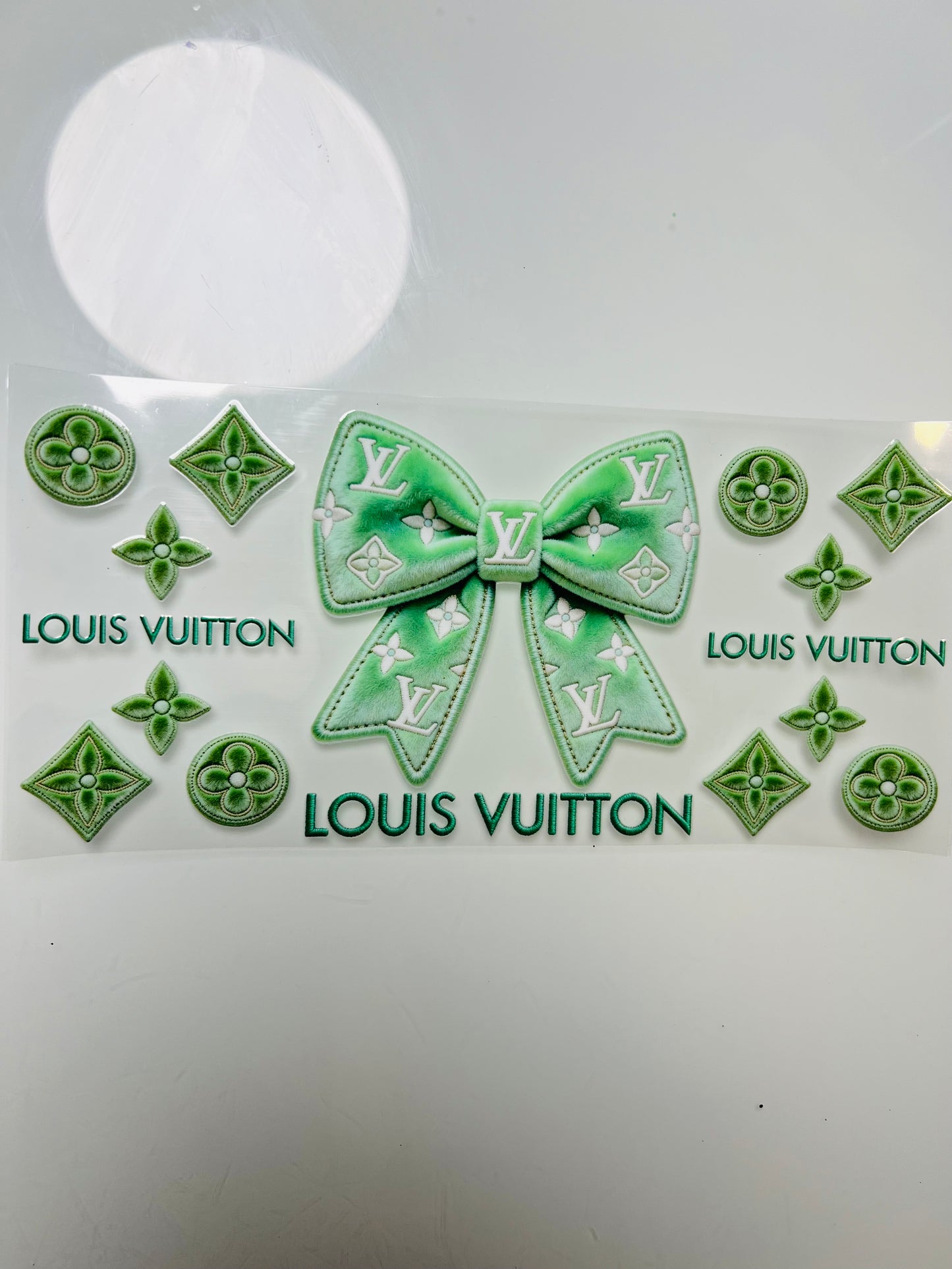 3165-Mint Designer Bow