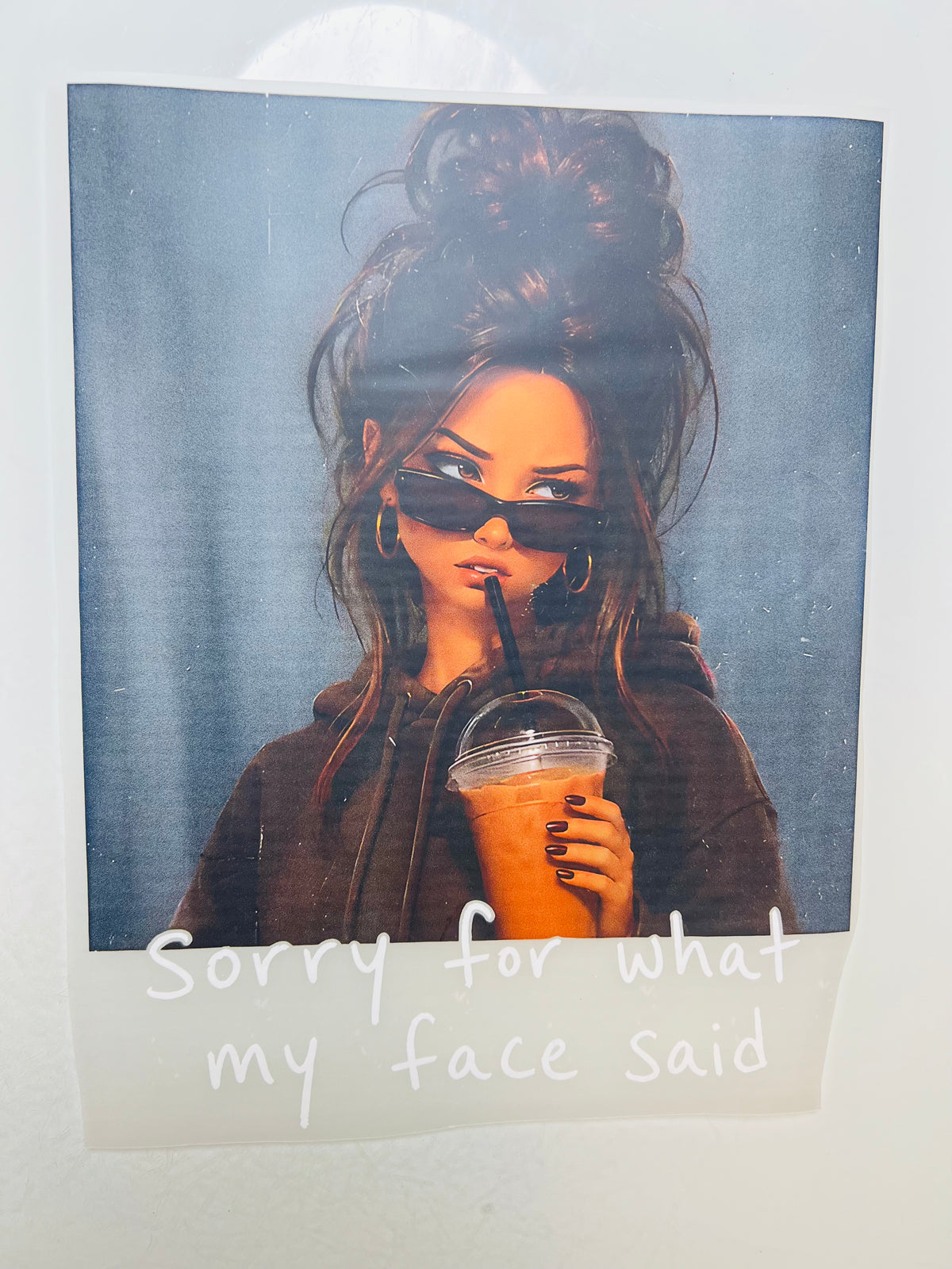 837-Sorry for What My Face Says Doll