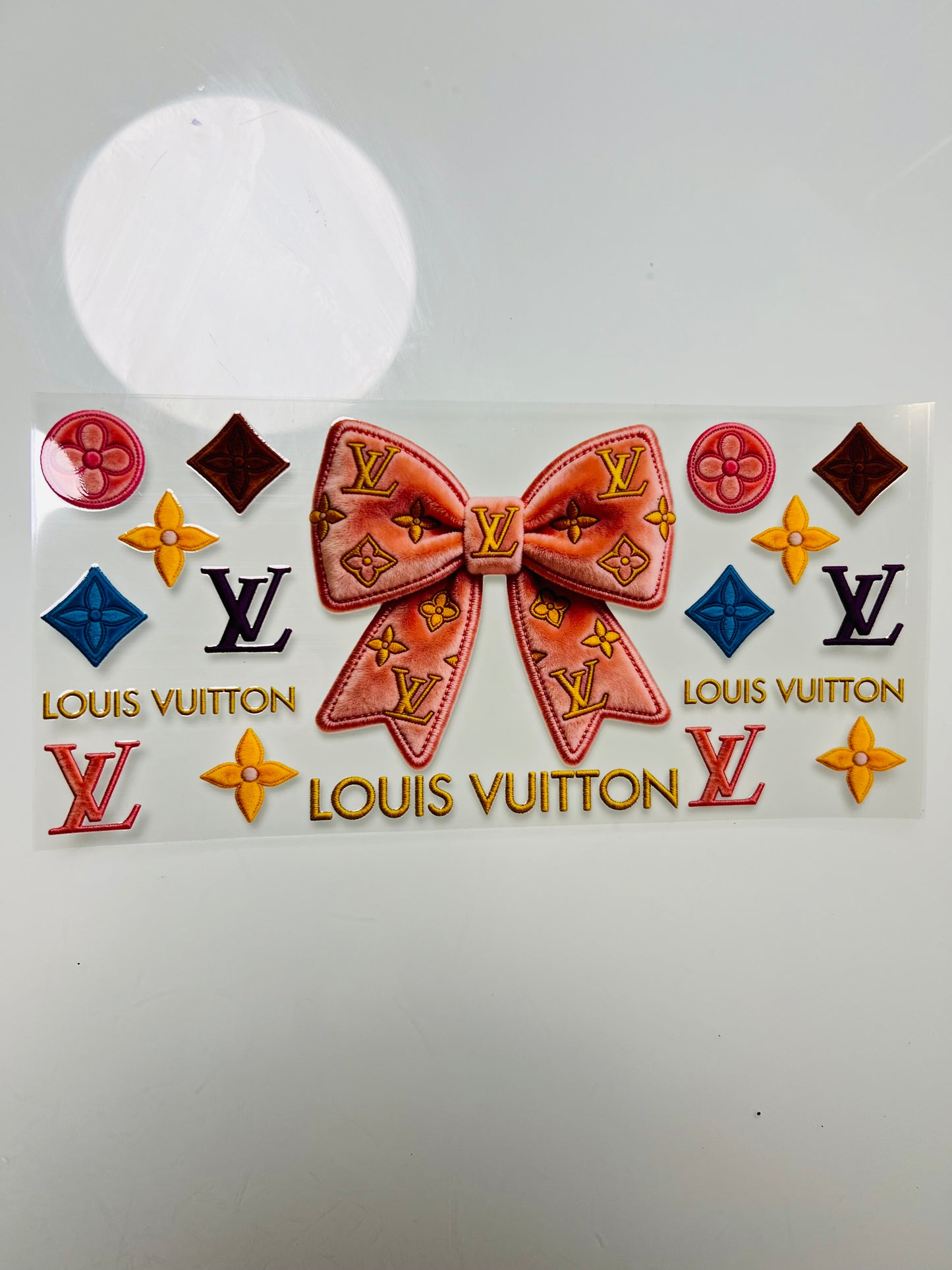 3167-Coral Designer Bow