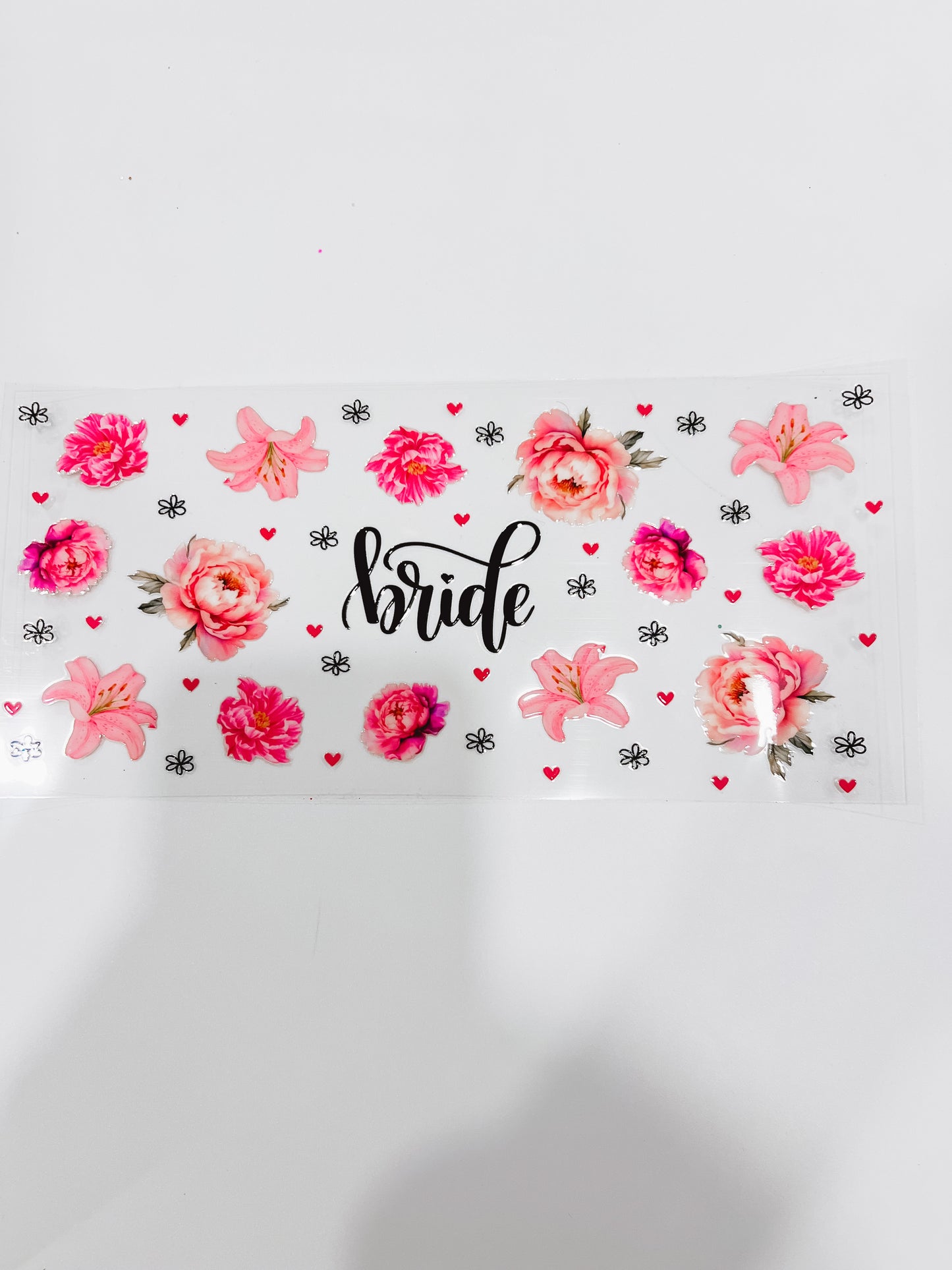 2965-Pink Floral Bride