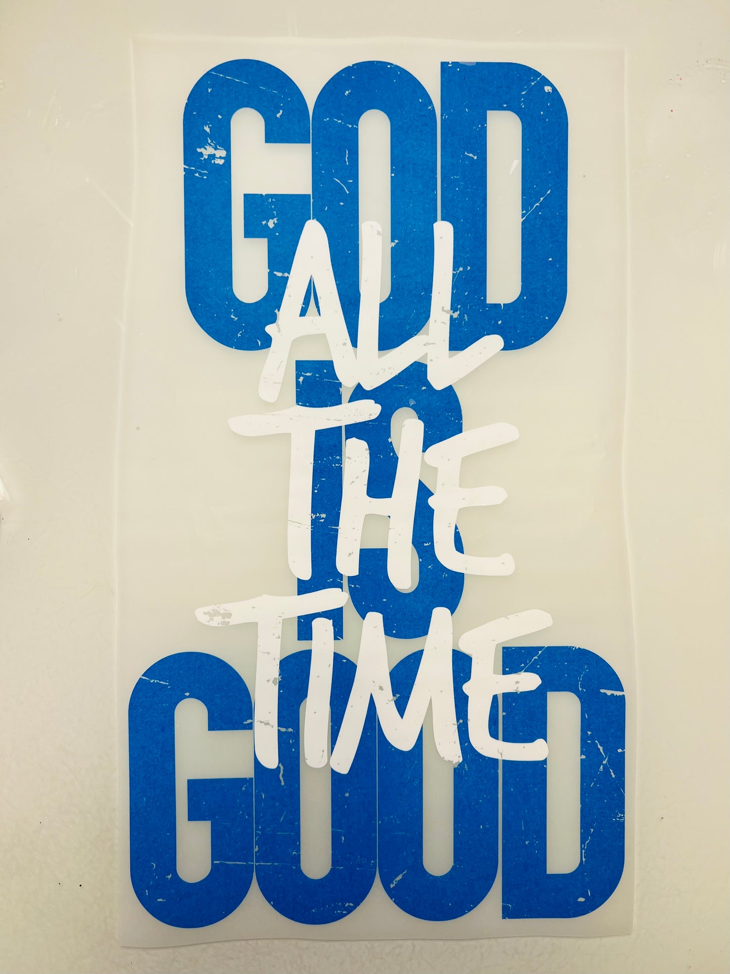 790-Blue God is Good
