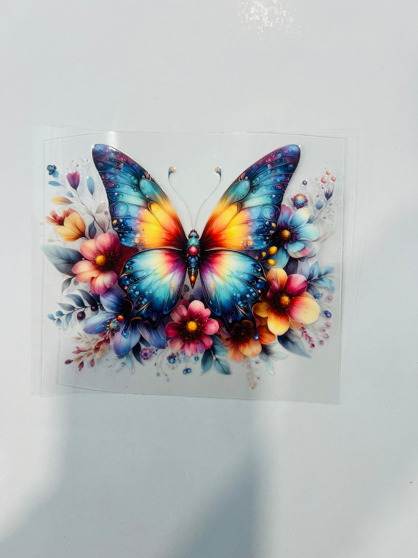 2195-Floral Butterfly