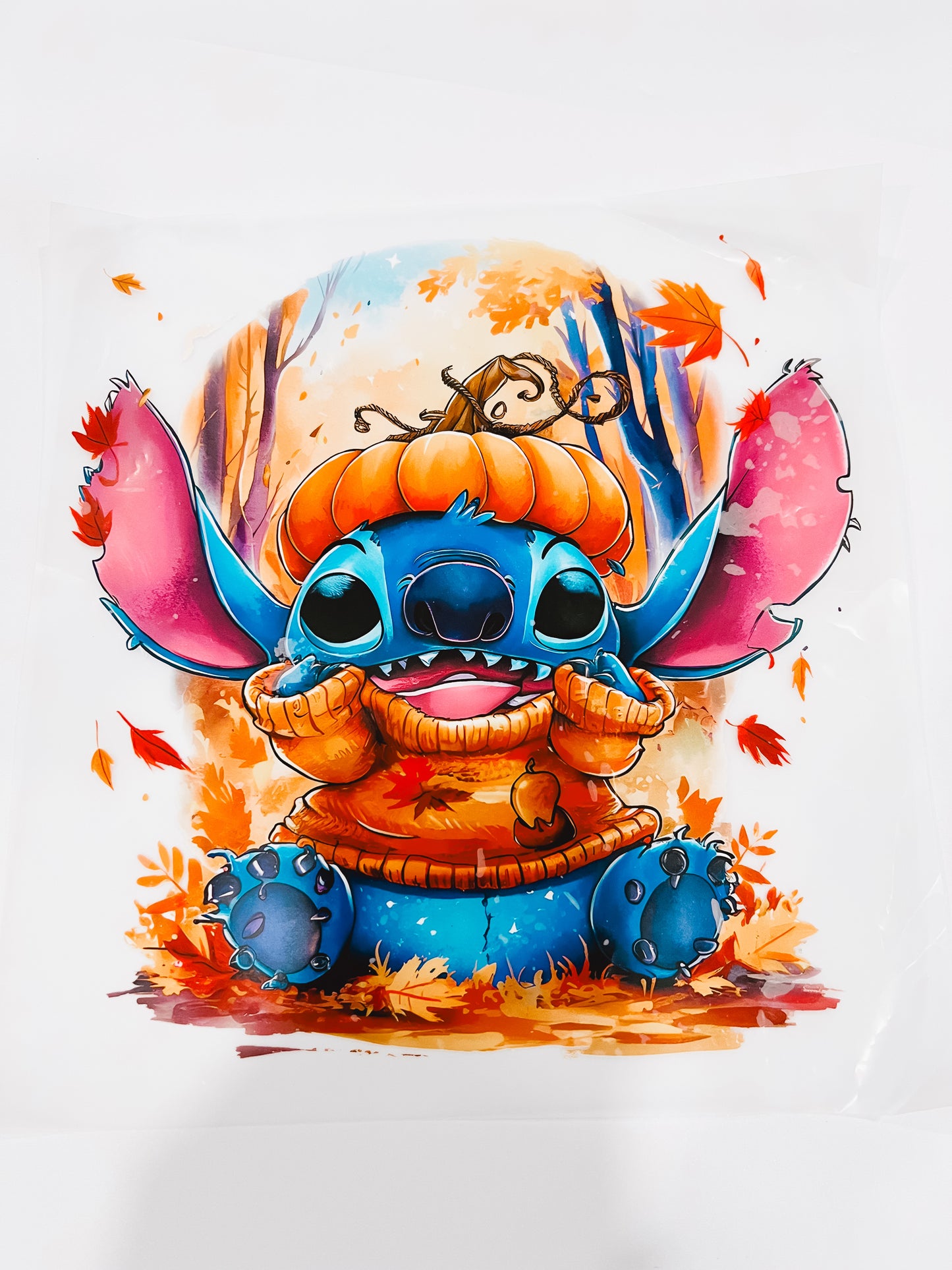 358-Blue Alien Pumpkin