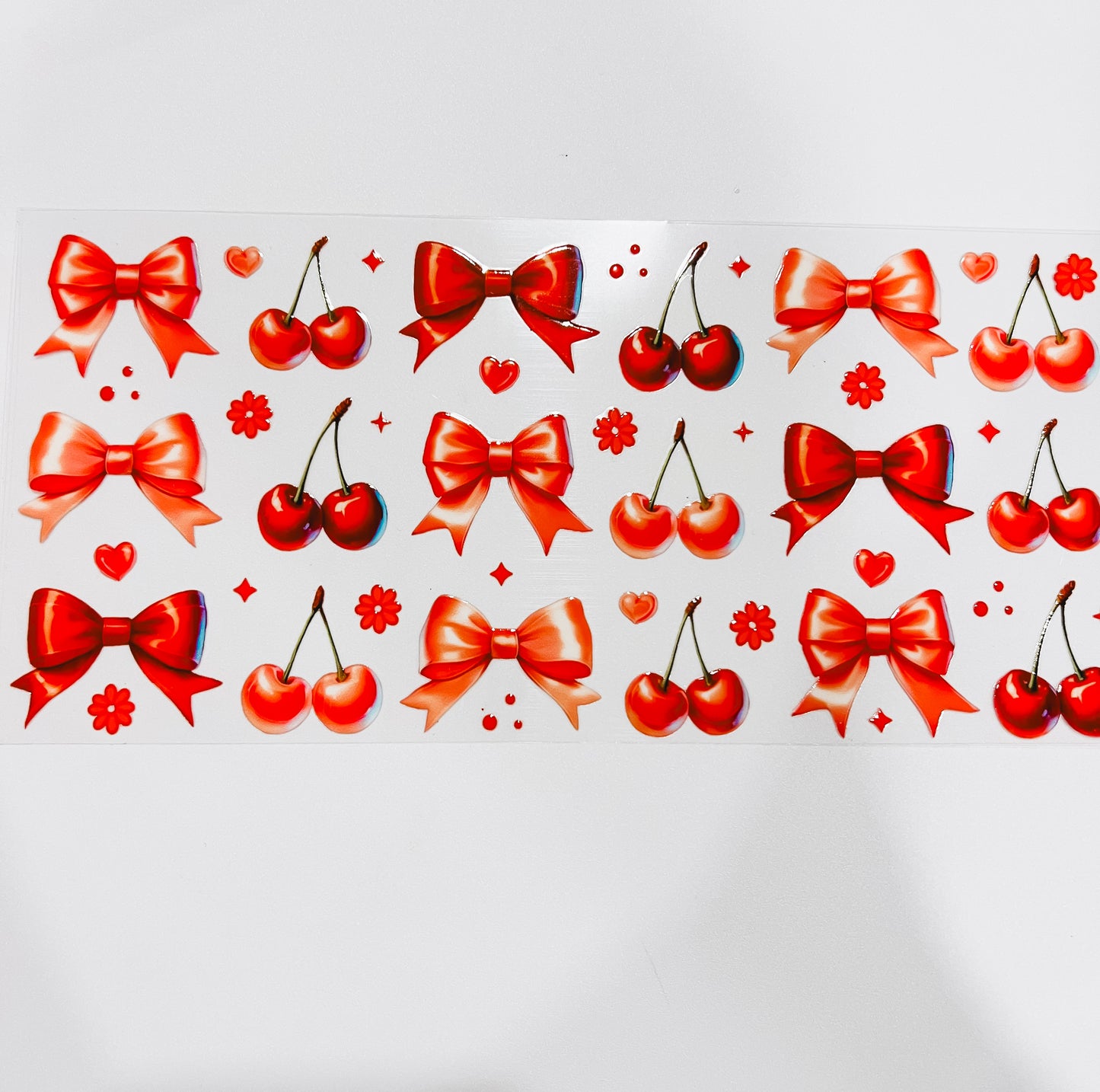 2861-Cherries & Bows