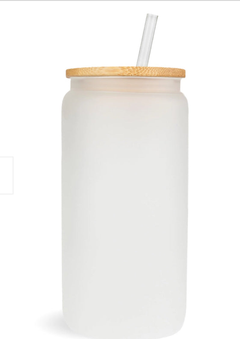 Glass Can Tumbler