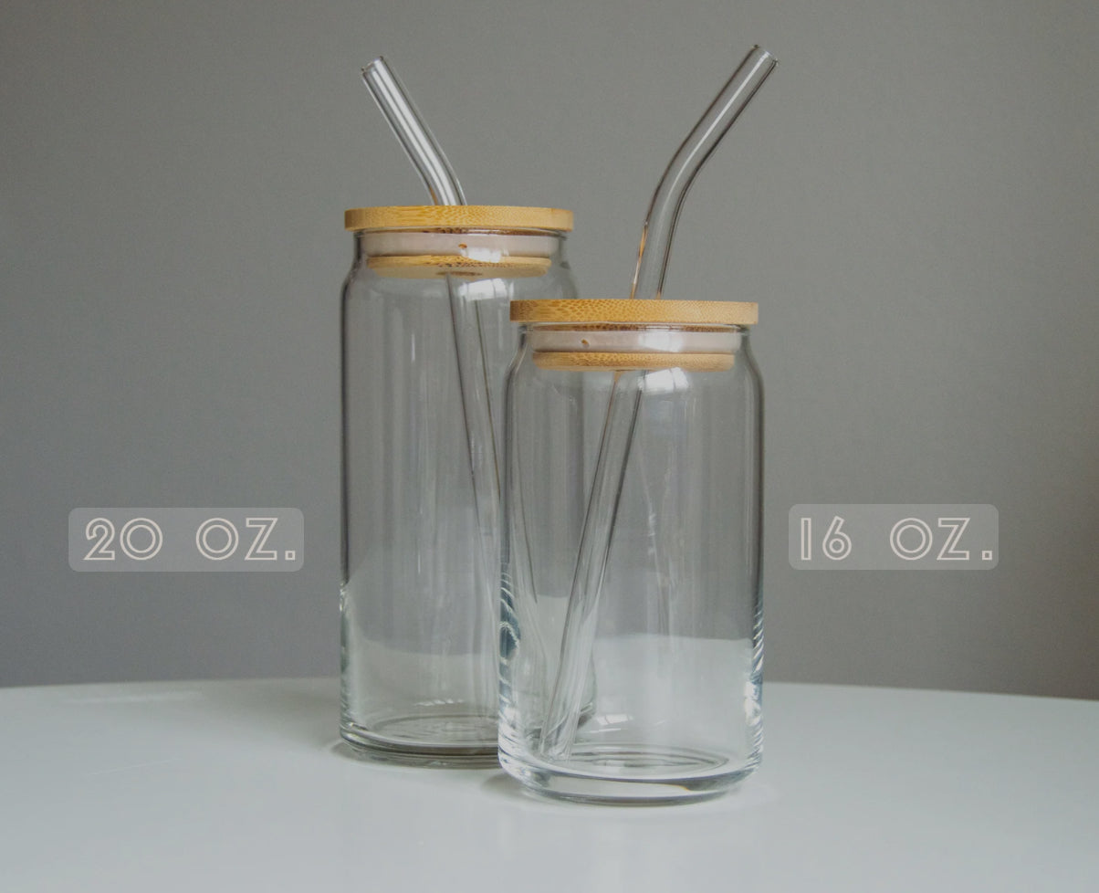 Glass Can Tumbler