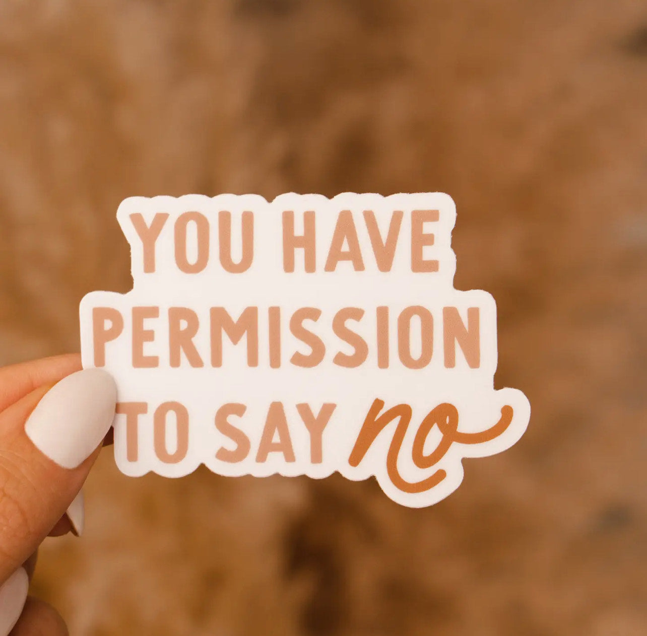 You Have Permission Sticker