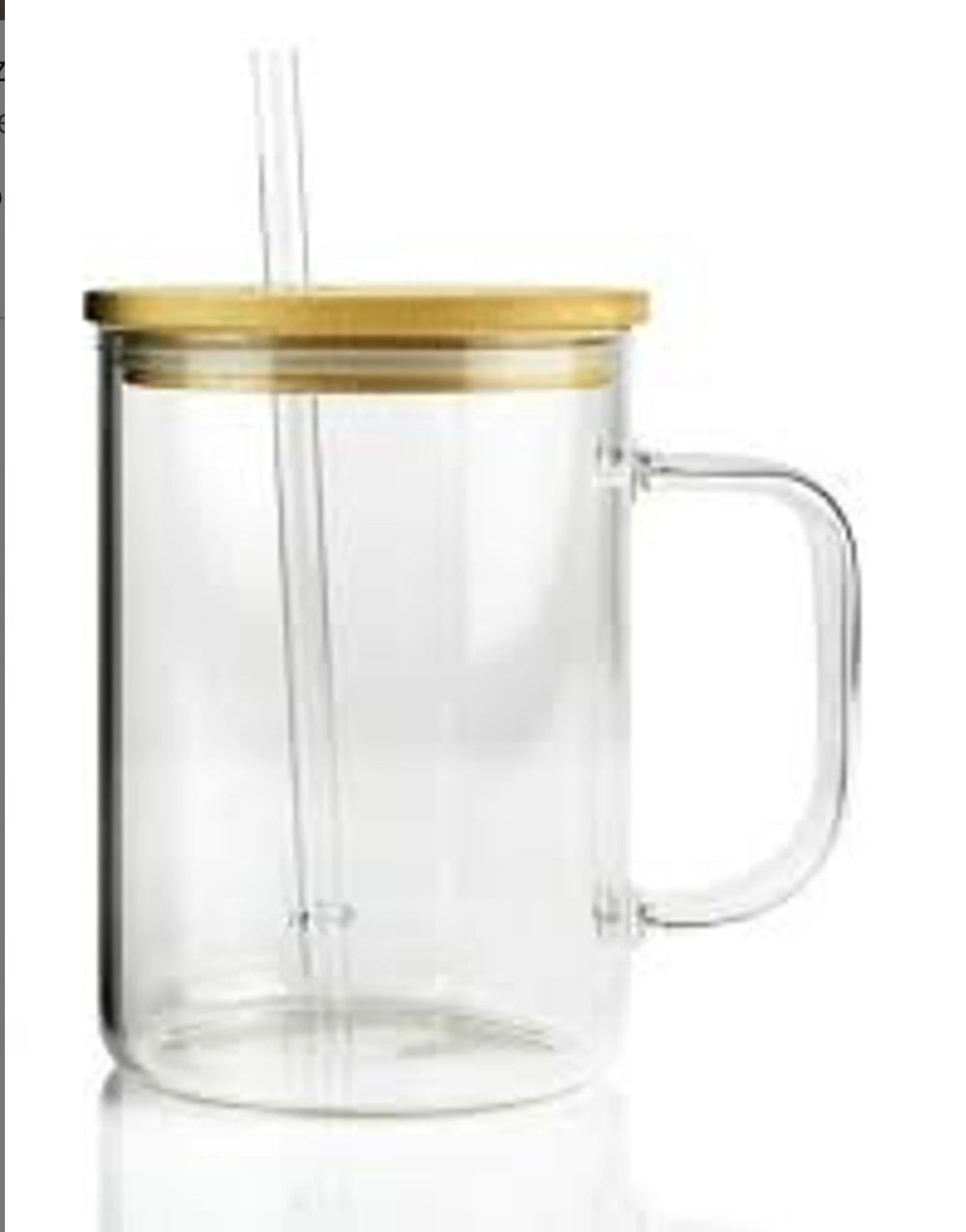 Glass Snow Globe Mug