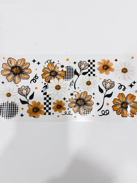 2959-Checkered Sunflowers