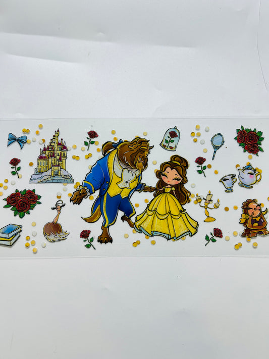 3009-Yellow Princess and Beast