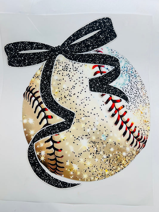 666-Baseball Bow