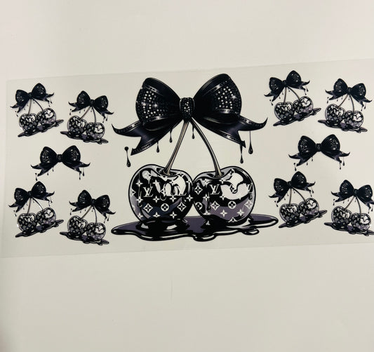 2833-Black Designer Cherries