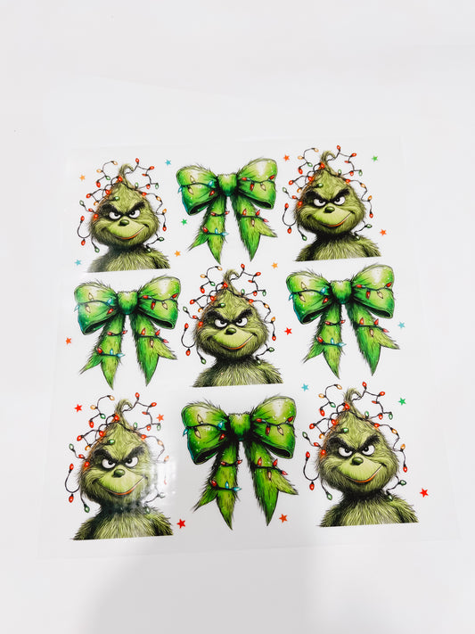 364-Green Guy & Bows