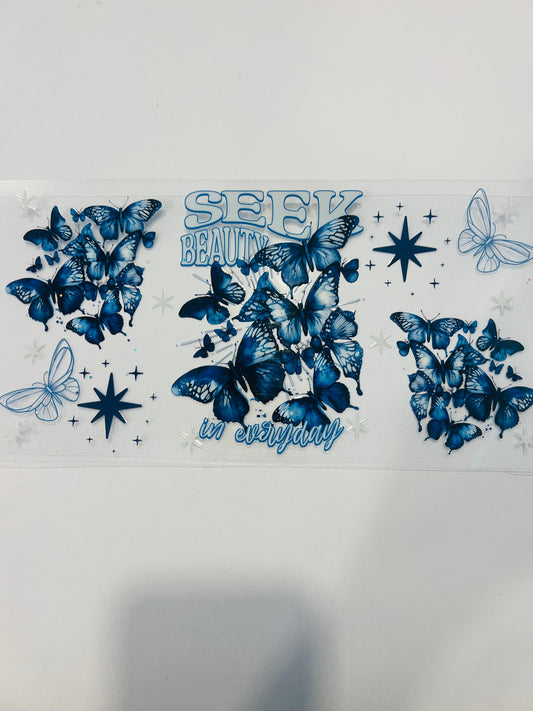 2135-Blue Butterflies