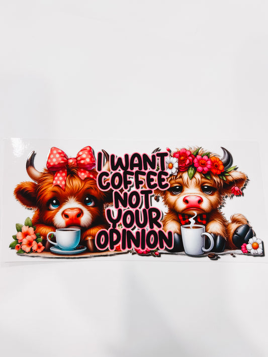 2510-I want coffee not your opinion