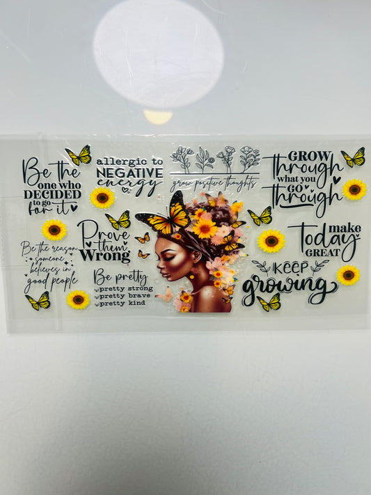 3119-Sunflower Positive Quotes