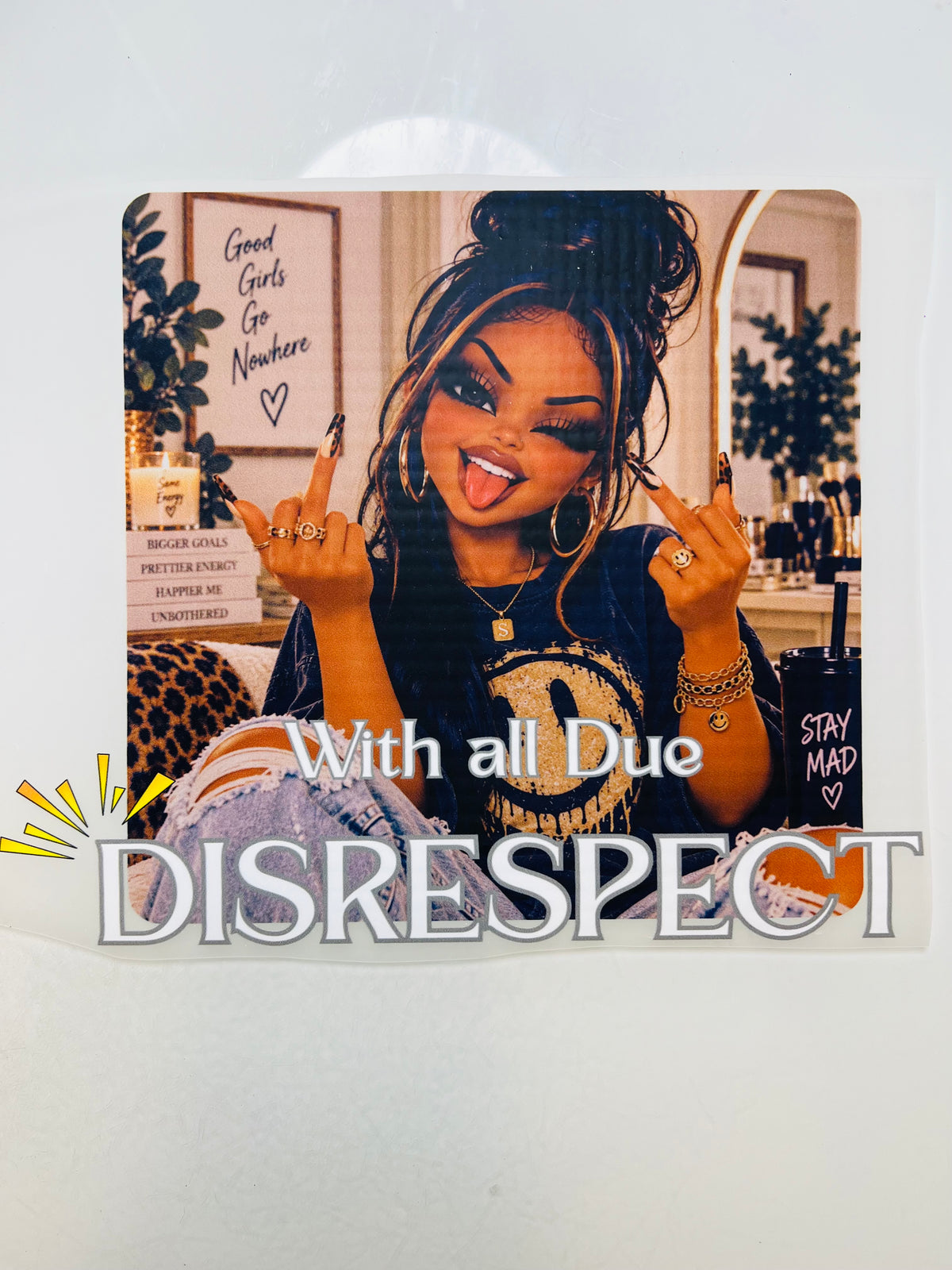 836-All Due Disrespect Doll
