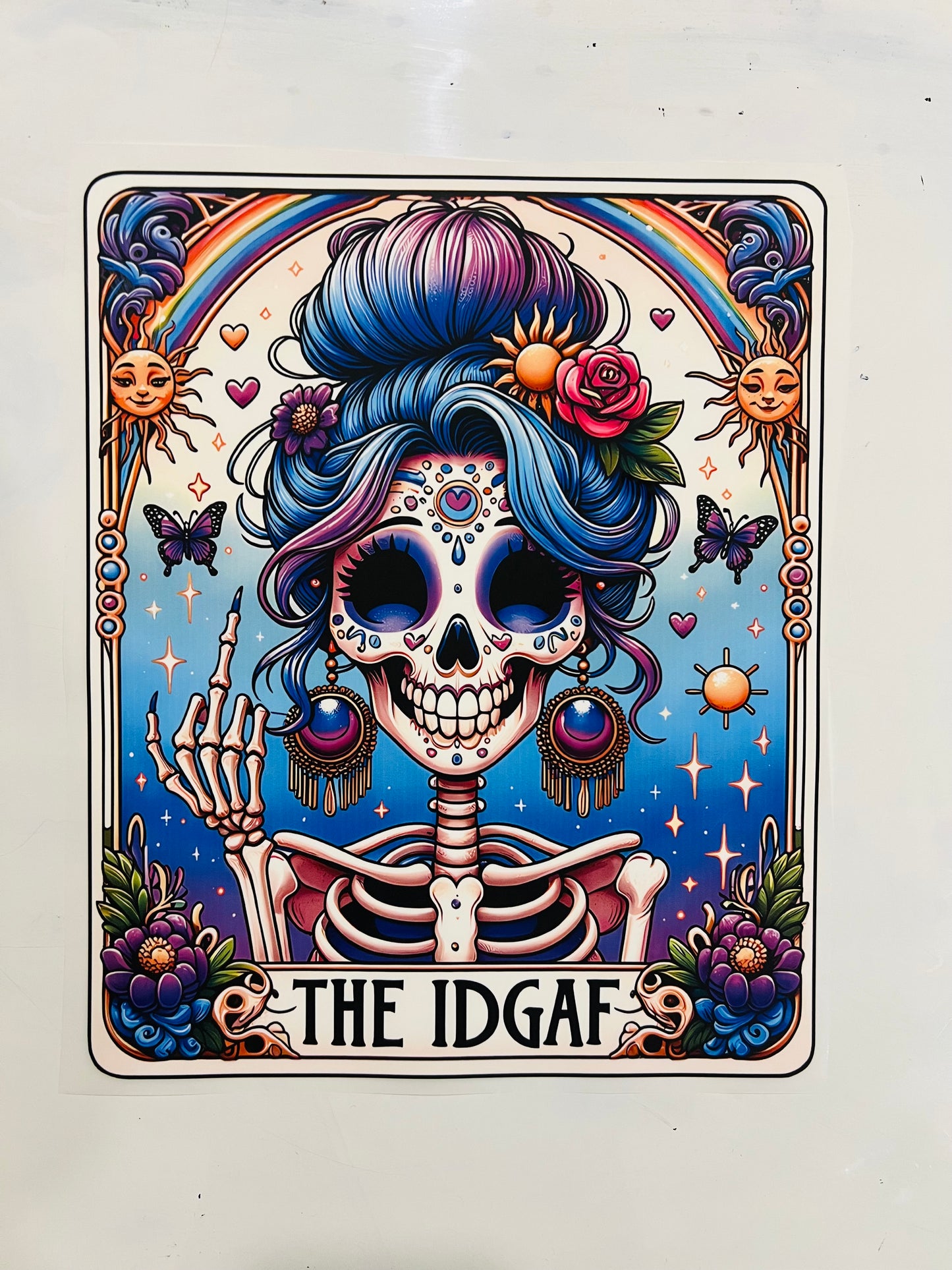 412-The IDGAF Tarot Card