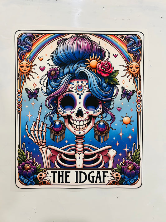 412-The IDGAF Tarot Card
