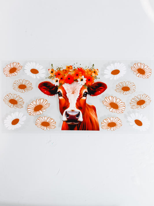 #682 - Floral Cow