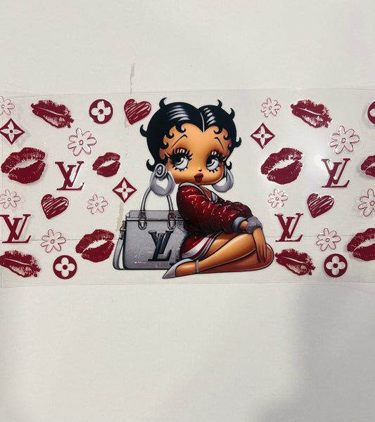 2767-Red Lips Lou V Betty