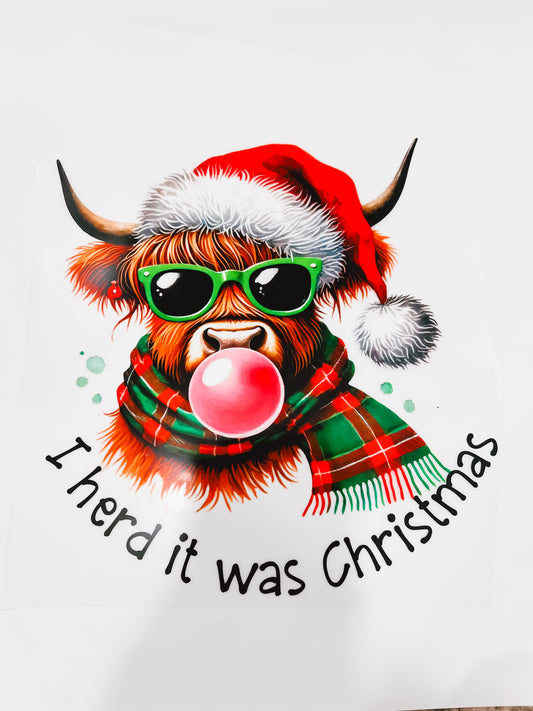 375-Herd It Was Christmas Cow