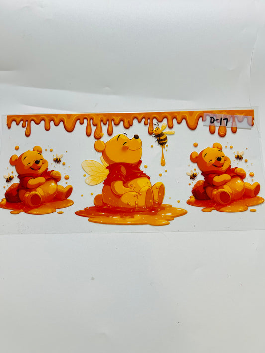3003-Honey Drip Yellow Bear