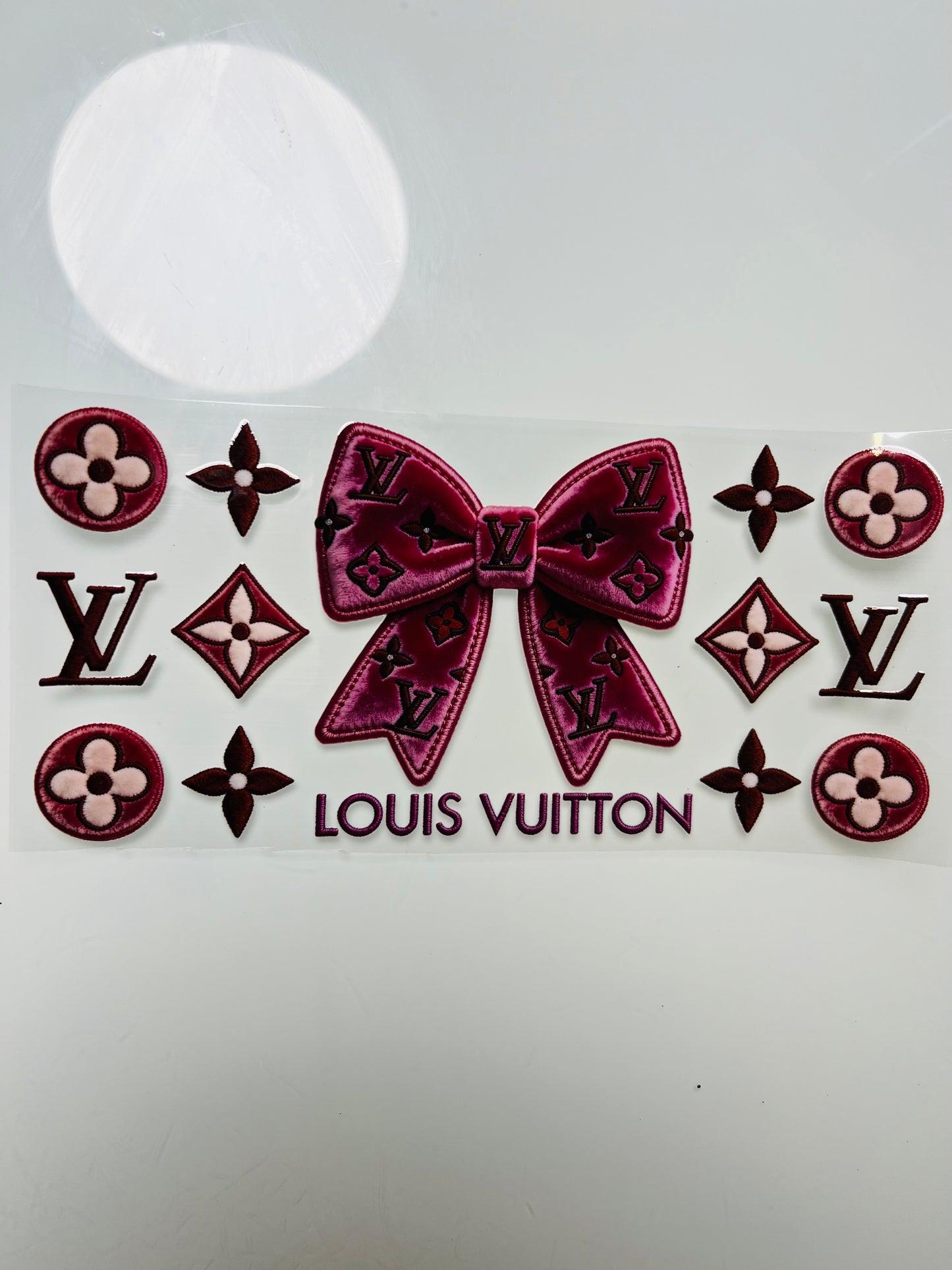 3164-Maroon Designer Bow