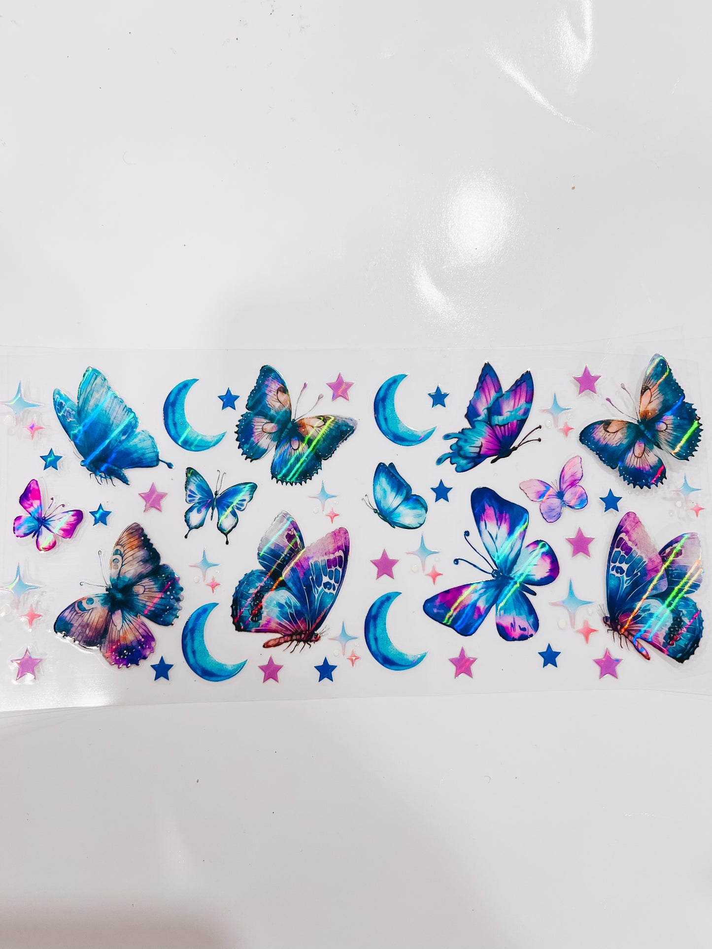 2452-Holographic Butterflies & Moons