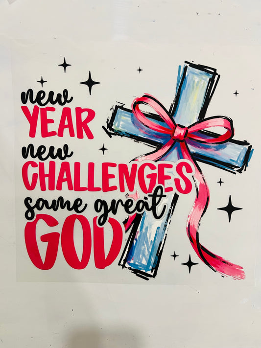 418-New Year New Challenges Same God