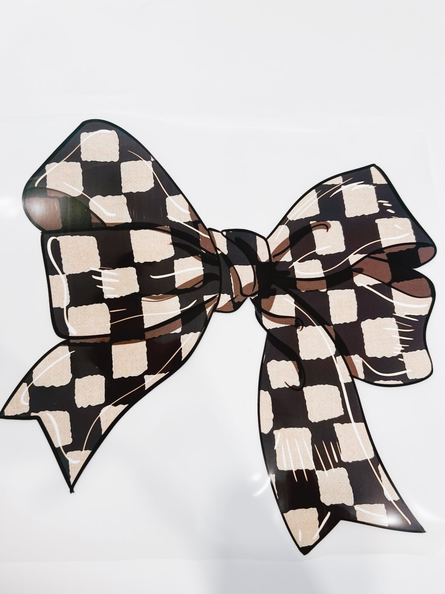 48-Checkered Bow
