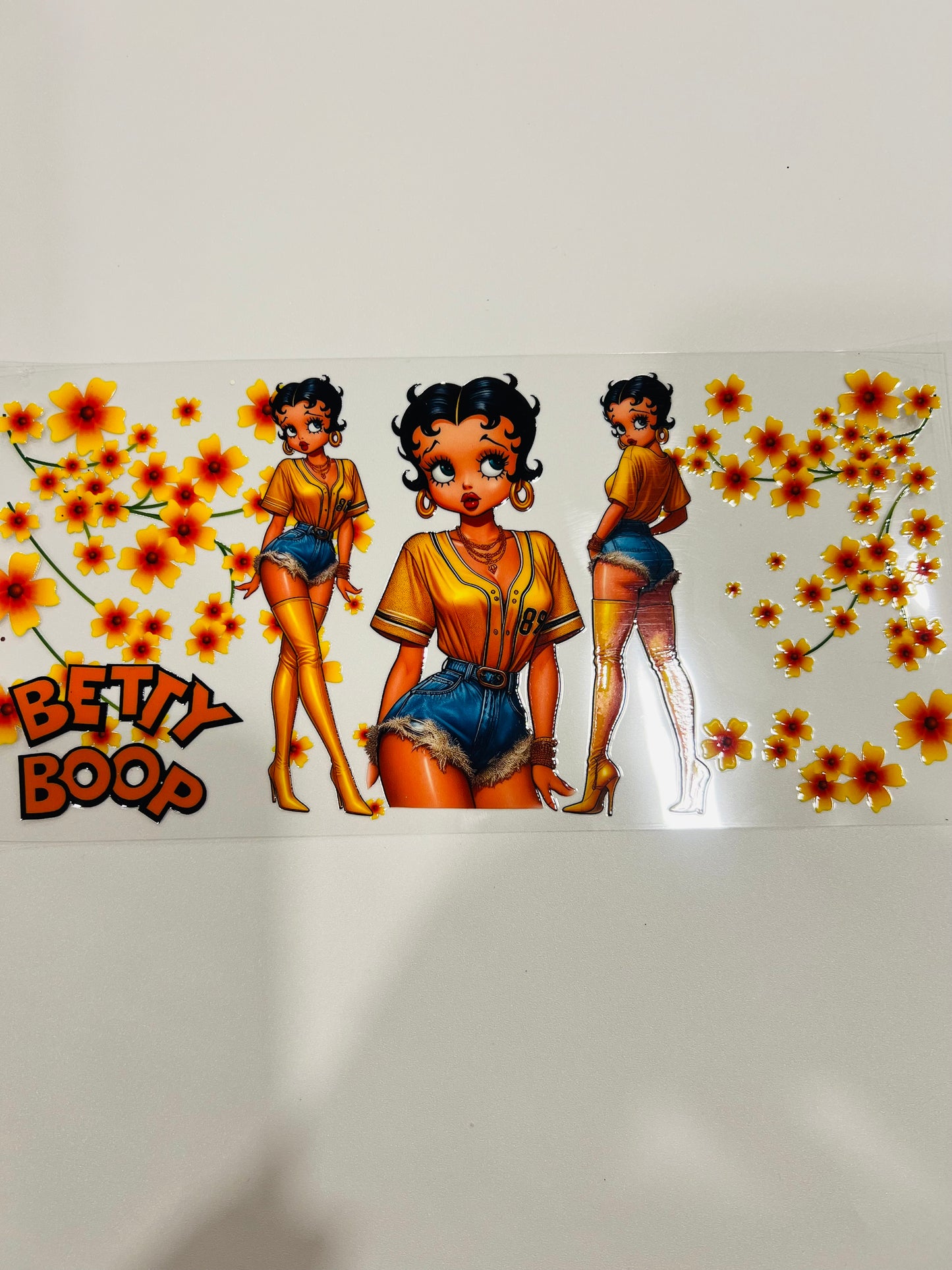 2649-Betty in Jean Shorts