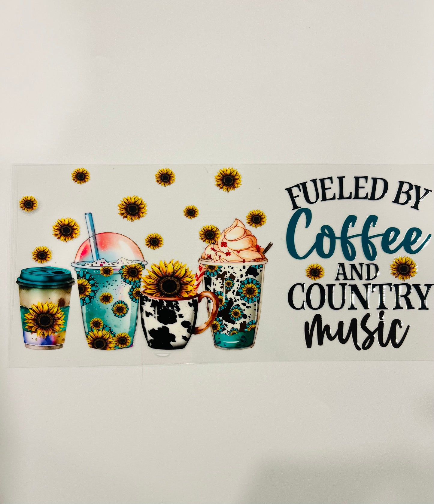 2840-Fueled By Coffee & Country Music