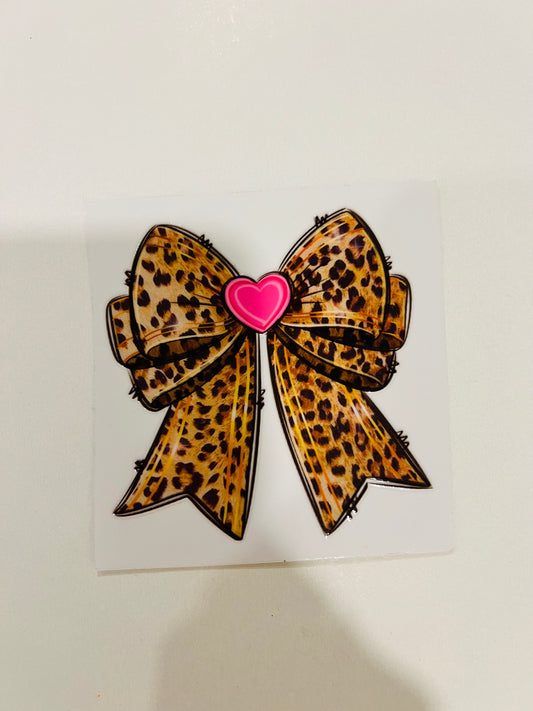 2727-Leopard Bow