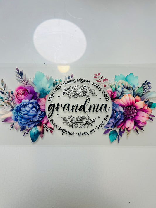 3110-Floral Grandma